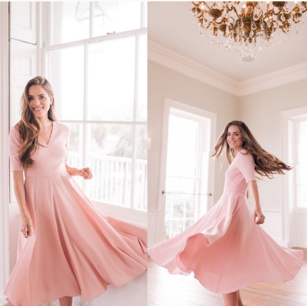 Gal Meets Glam Edith dress in uptown pink
